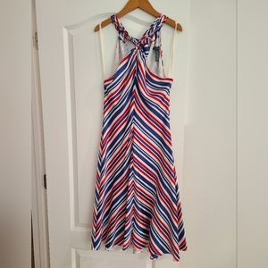 Ralph Lauren Striped halter dress